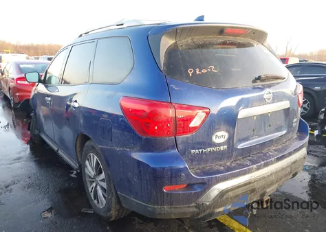 2019 Nissan Pathfinder Sv из США, поврежденный, VIN 5N1DR2MMXKC581911